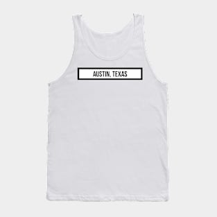 austin, texas Tank Top